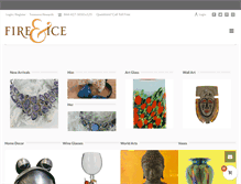 Tablet Screenshot of fireandice.com